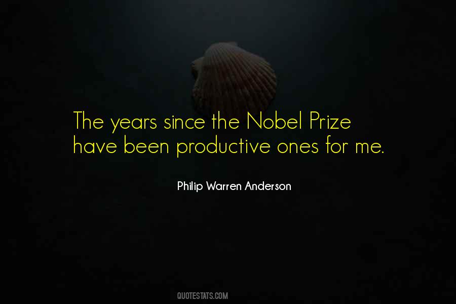 Quotes About Nobel Prize #431452