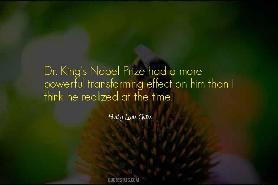 Quotes About Nobel Prize #43708