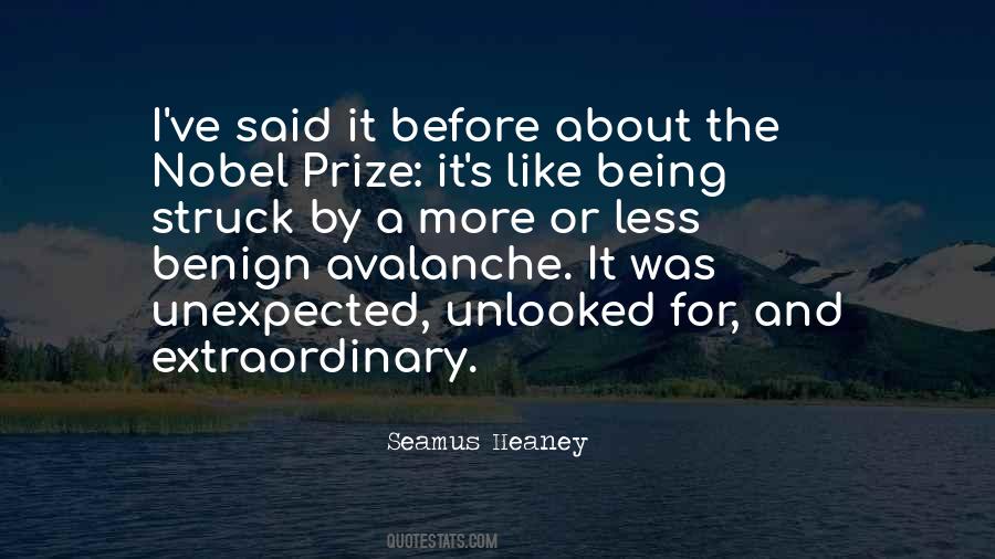 Quotes About Nobel Prize #463677 Quotes About Nobel Prize #463677