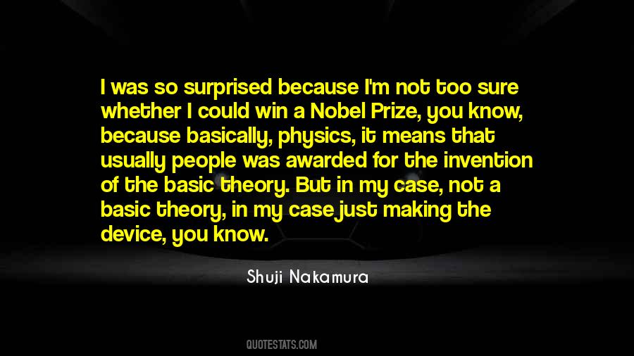 Quotes About Nobel Prize #588782 Quotes About Nobel Prize #588782