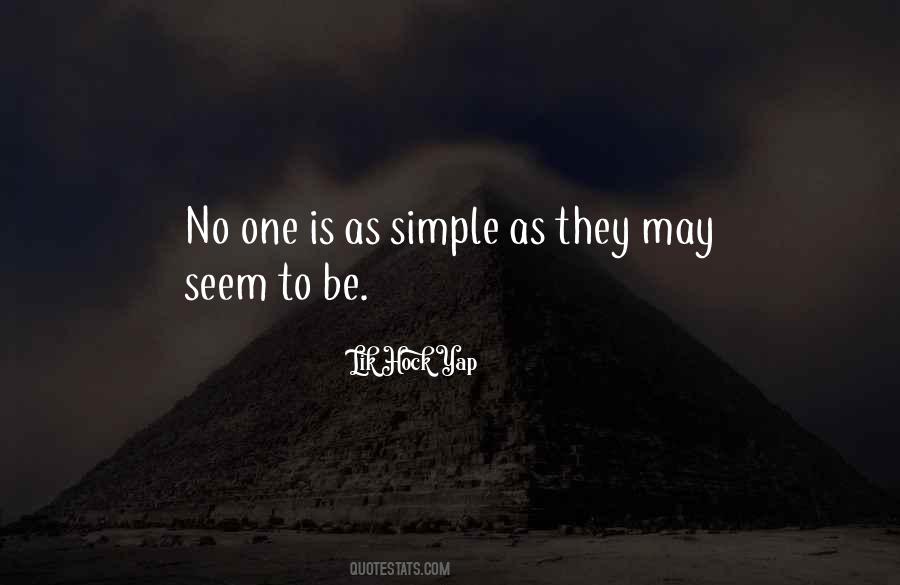 Quotes About Simple Life Simplicity #232180