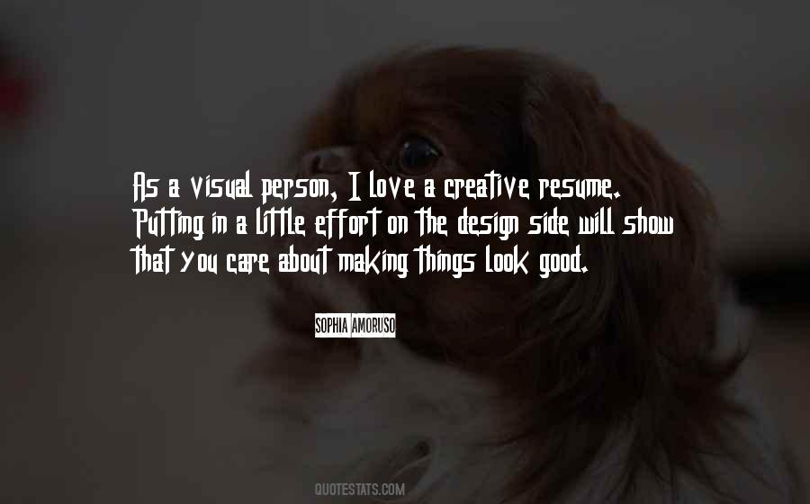 Quotes About Making The Effort #311613