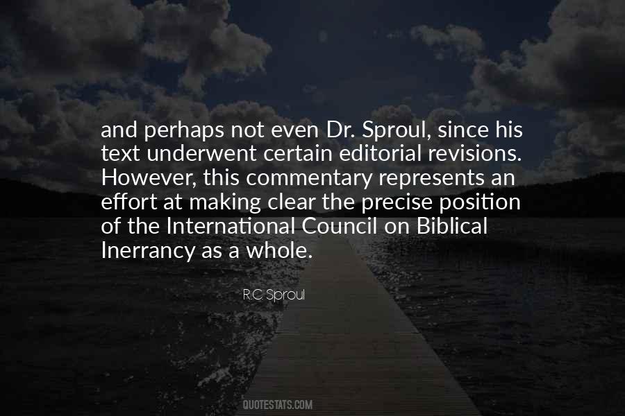 Quotes About Making The Effort #850789