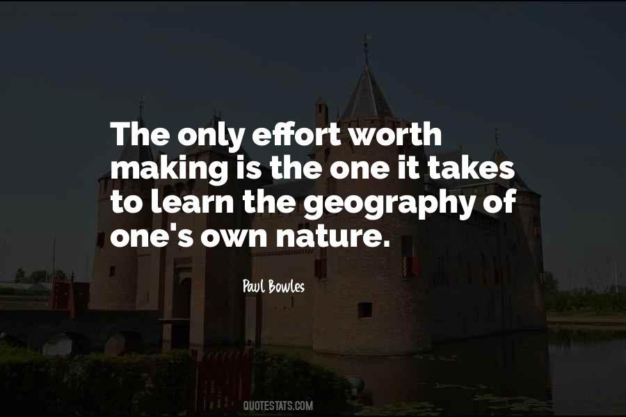 Quotes About Making The Effort #922891