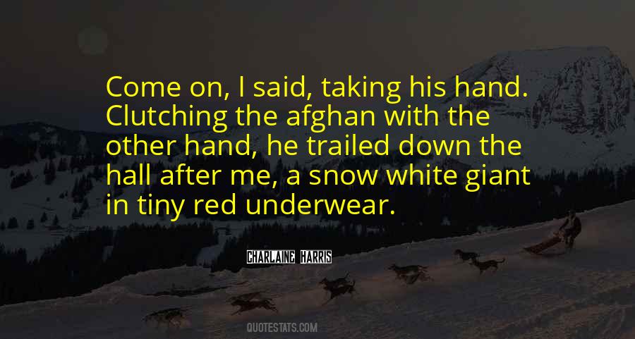 Red Underwear Quotes #1050164