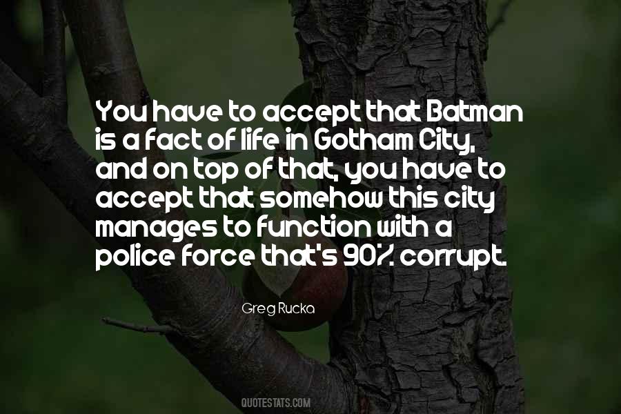 Quotes About Gotham #195533