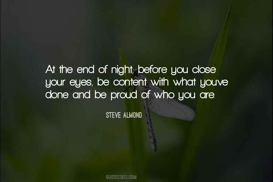 End Of Night Quotes #1254065