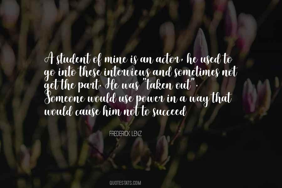 Way To Succeed Quotes #137819