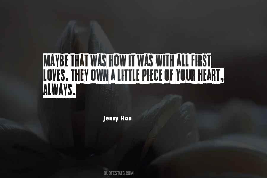 Little Piece Of My Heart Quotes #63186