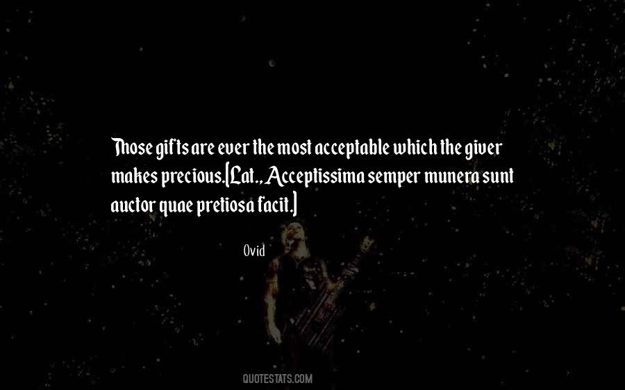 Acceptissima Semper Quotes #1098867 Acceptissima Semper Quotes #1098867