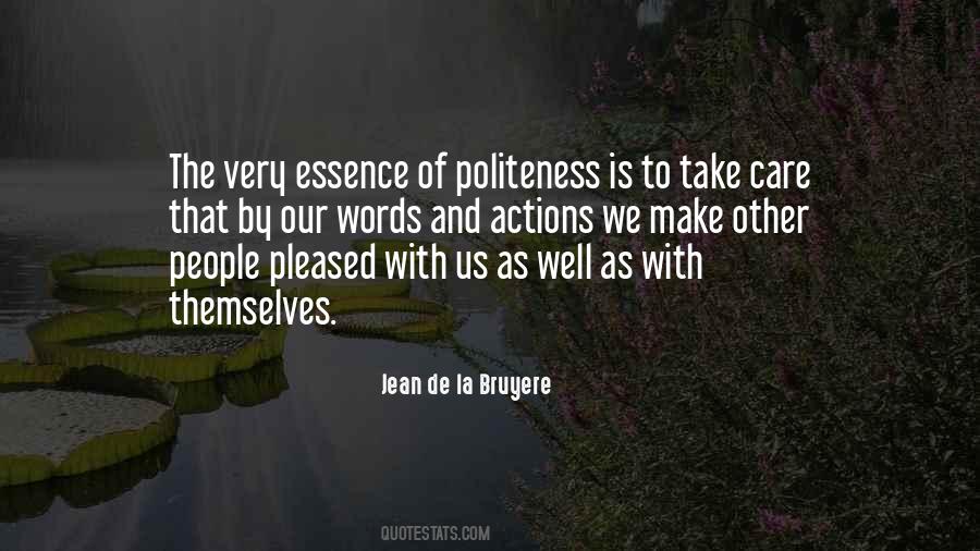 Quotes About Manners Politeness #102116