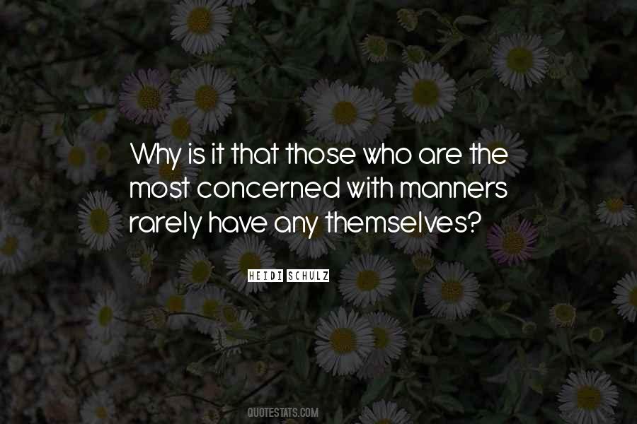 Quotes About Manners Politeness #442372