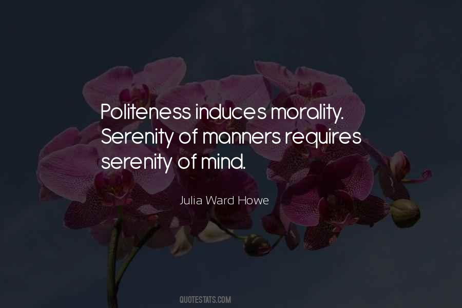 Quotes About Manners Politeness #632338