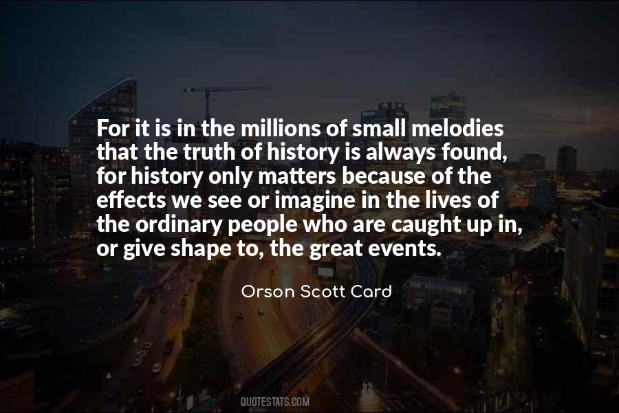 People Or Events Quotes #322817