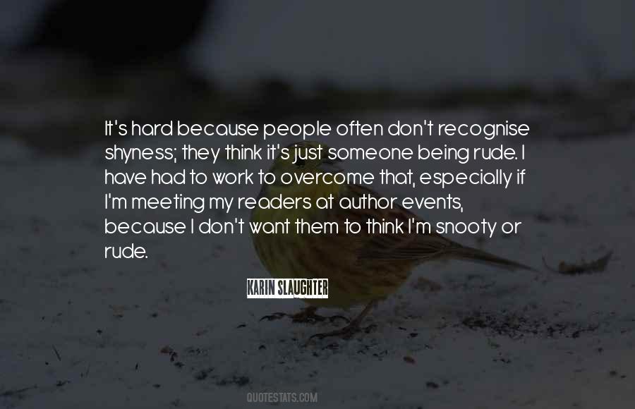 People Or Events Quotes #558769