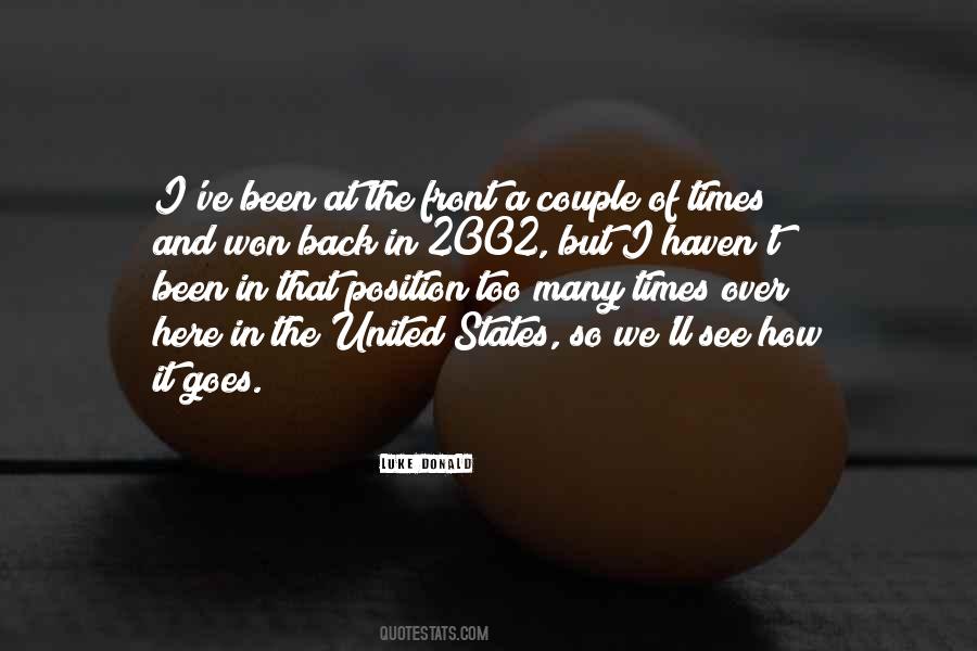 Quotes About Front And Back #388518