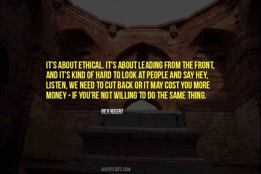 Quotes About Front And Back #445447