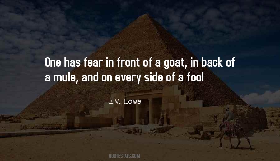 Quotes About Front And Back #468570