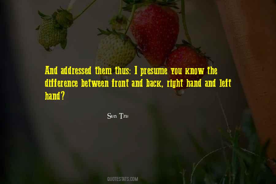 Quotes About Front And Back #811739