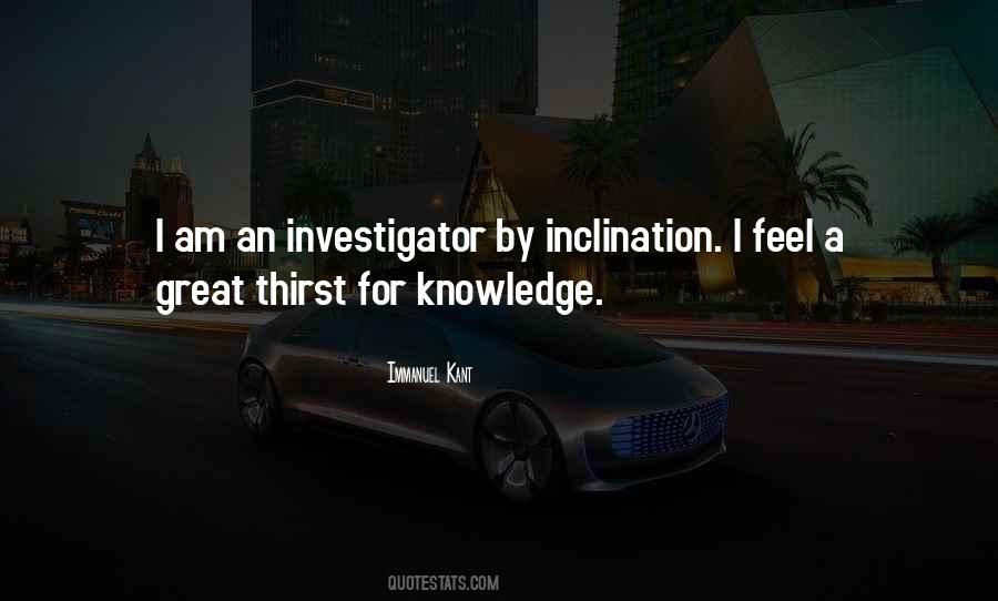 Quotes About Investigators #314546