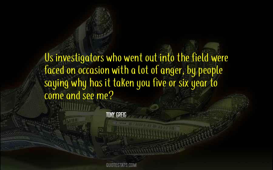 Quotes About Investigators #448997