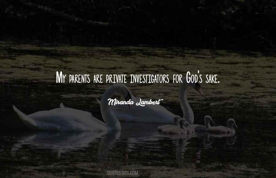 Quotes About Investigators #952928