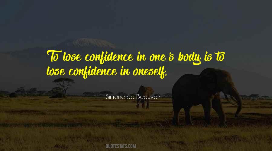 Quotes About Body Confidence #1337527