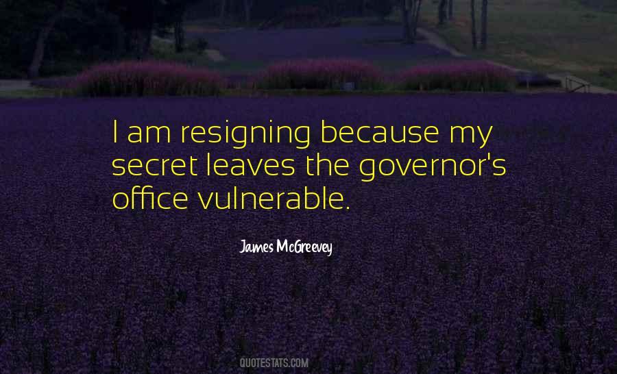 Quotes About Resigning #1050200