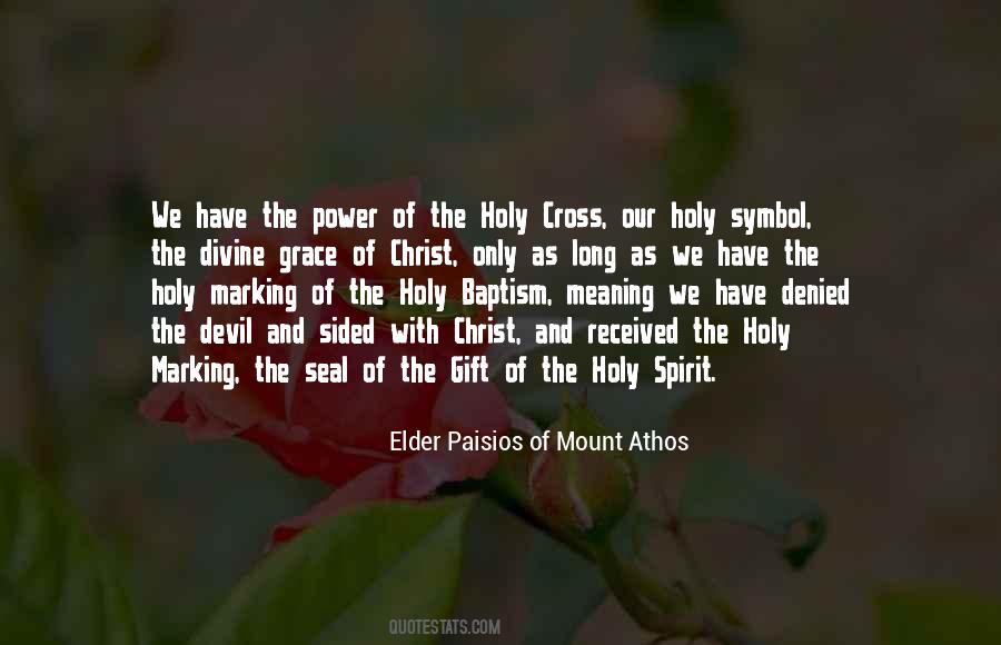 Quotes About Baptism In The Holy Spirit #1813280