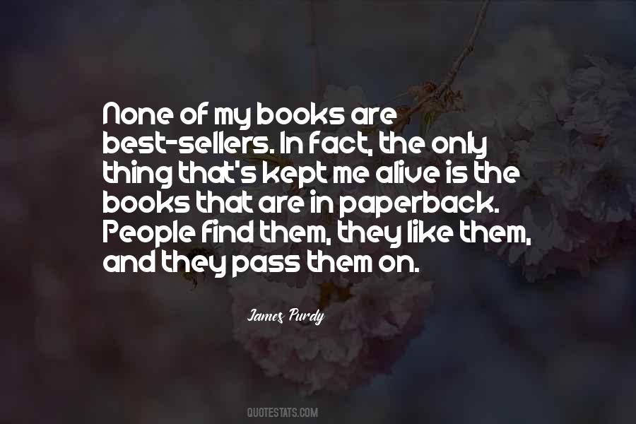 Quotes About Best Sellers #944879