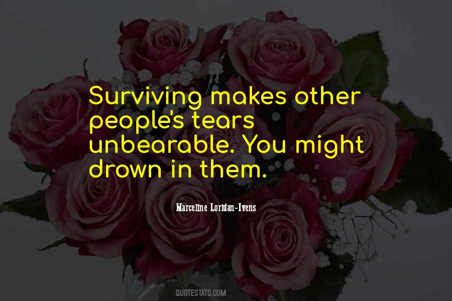 Quotes About Surviving War #125788