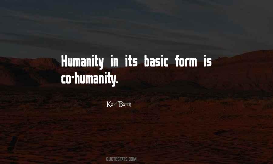 Basic Humanity Quotes #708945