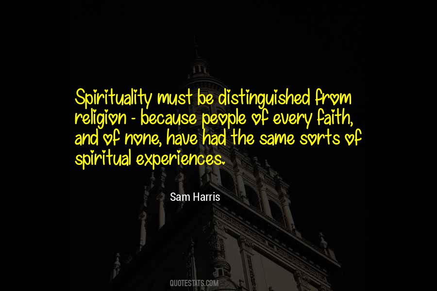 Quotes About Faith And Spirituality #99370