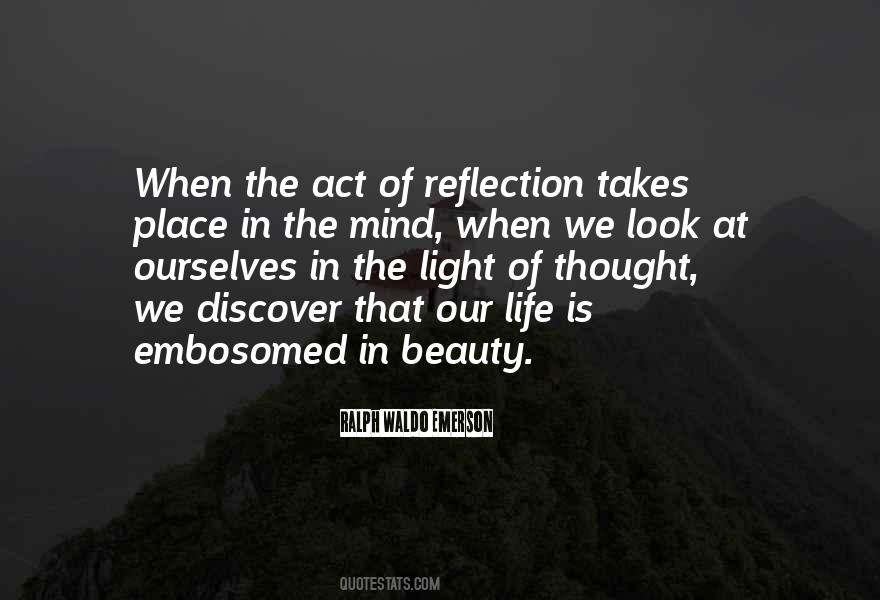 Light Reflection Quotes #1200639