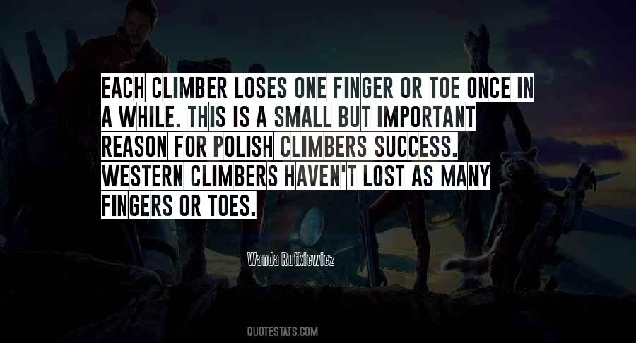 Quotes About Climbers #1125606