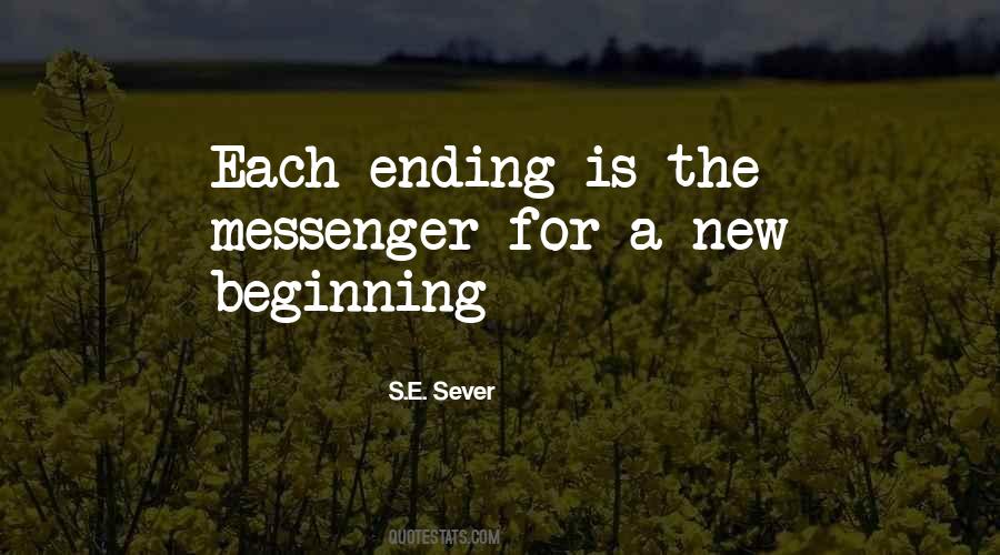 Quotes About An Ending And New Beginning #334346