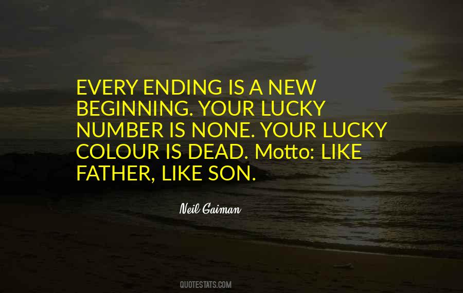 Quotes About An Ending And New Beginning #36505
