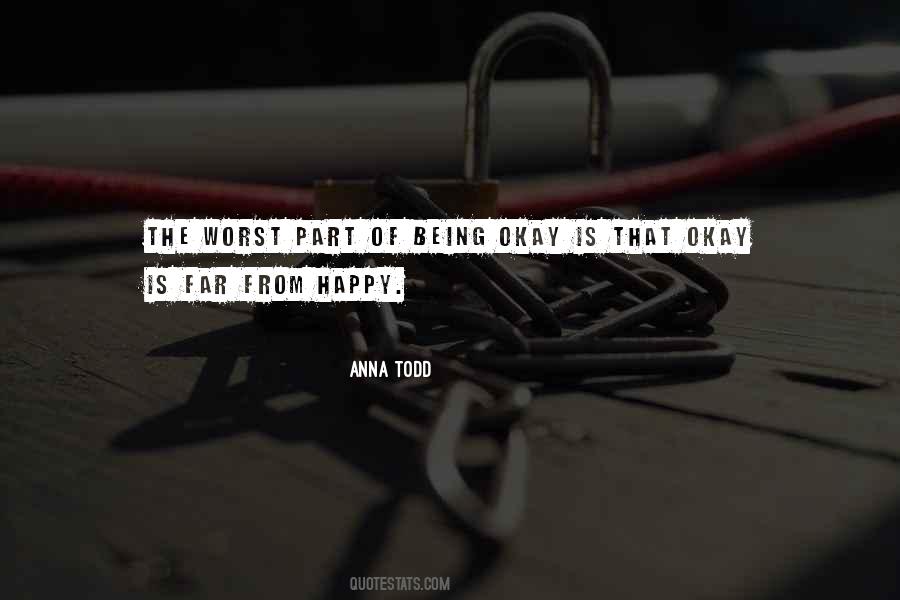 Quotes About Being Okay #547670