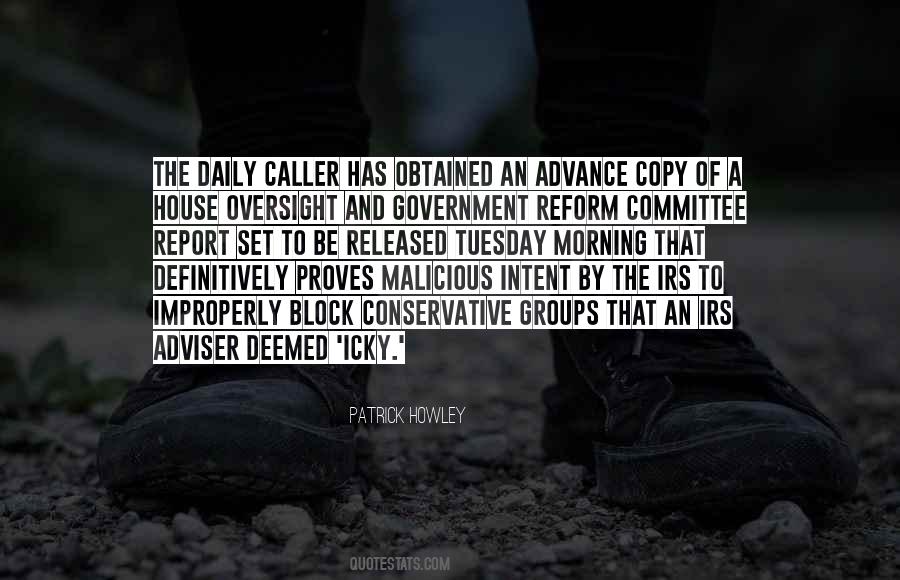 Quotes About Government Oversight #1337283