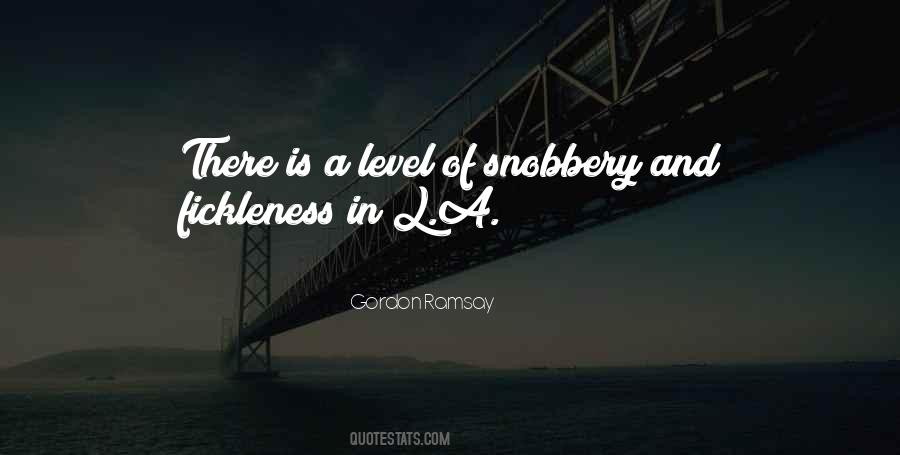 Quotes About Snobbery #29343