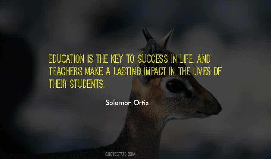 Quotes About Education Is The Key To Success #147266