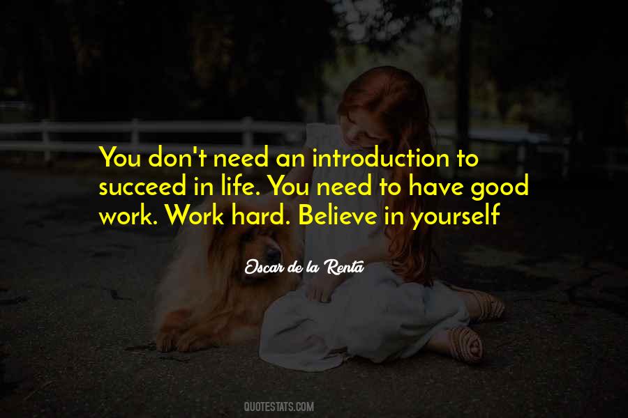 Quotes About Hard Work To Succeed #1641370