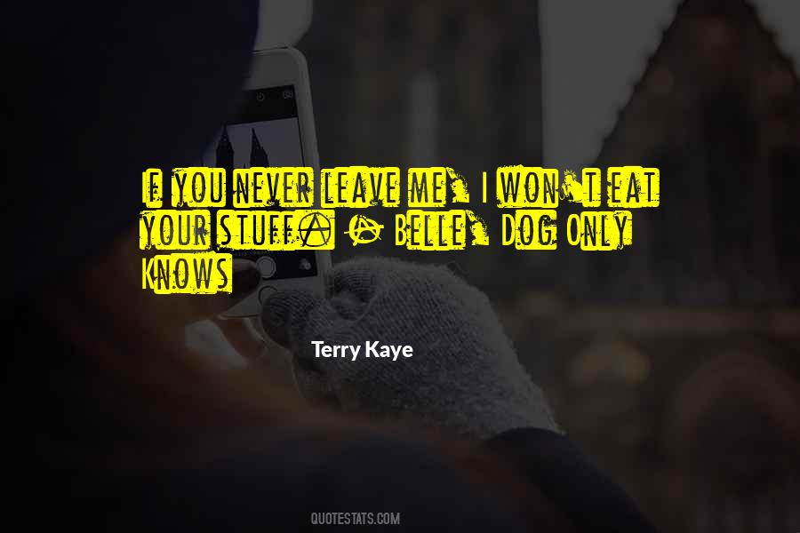 Quotes About Never Leave You #14576
