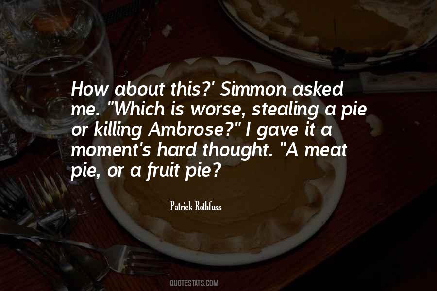 Fruit Pie Quotes #741978