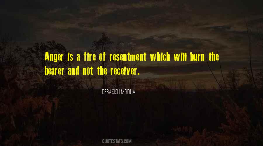 Quotes About Resentment And Anger #280340