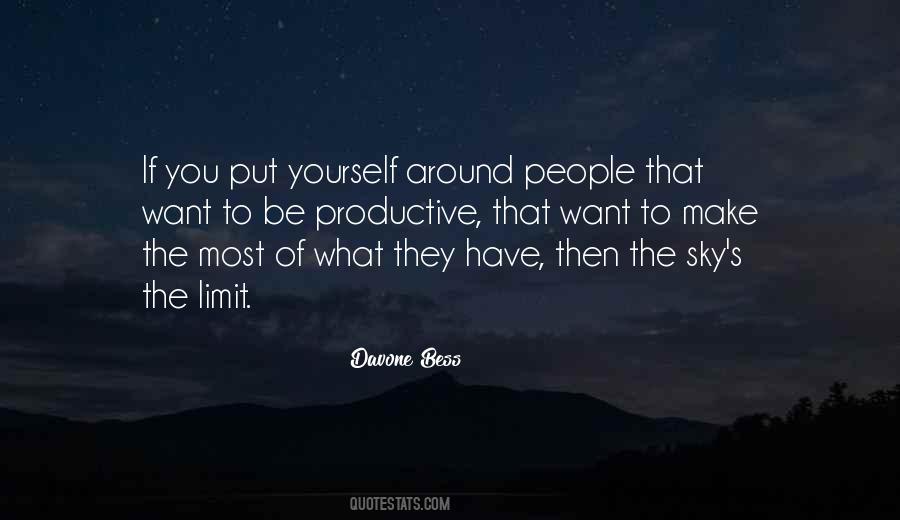 Quotes About Sky's The Limit #1557479