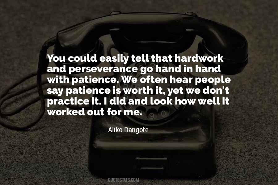 Quotes About Patience And Perseverance #1532457