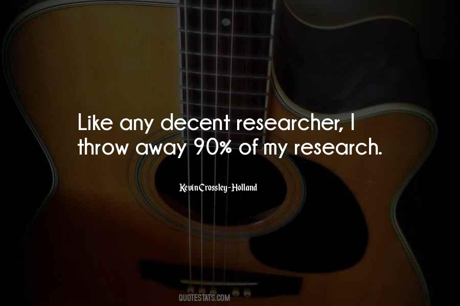 Quotes About Researcher #1385245