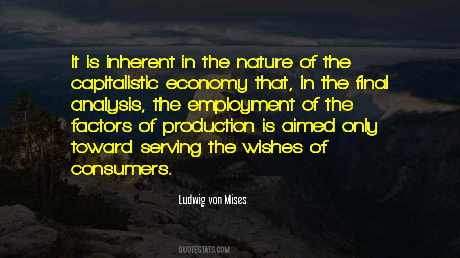 Capitalistic Economy Quotes #316972