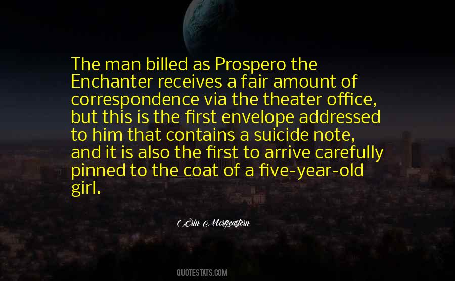 Quotes About Prospero #1820952